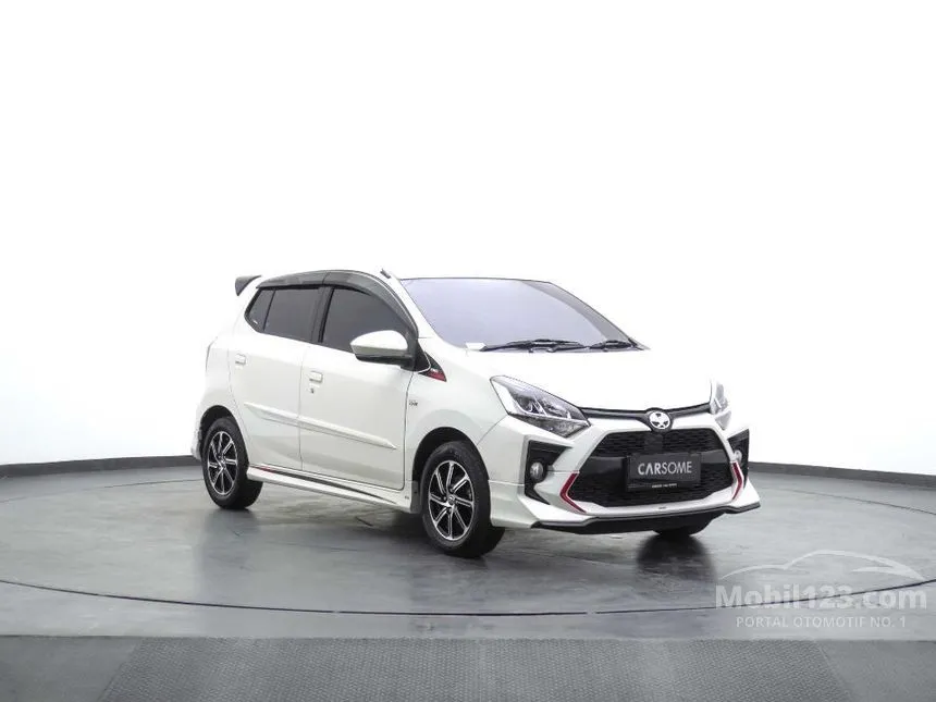Jual Mobil Toyota Agya 2017 TRD 1.2 di Jawa Barat Manual Hatchback Putih Rp 133.000.000