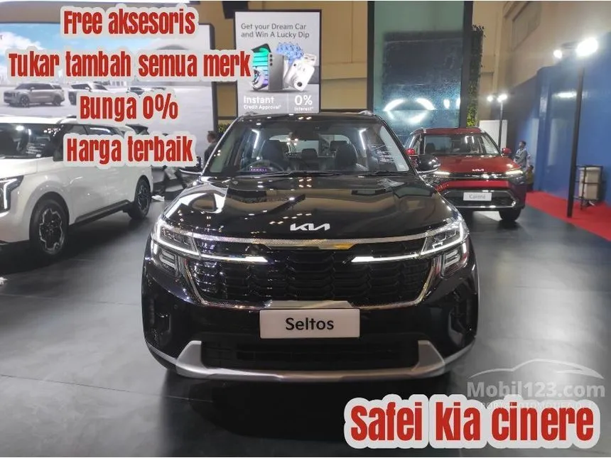 Jual Mobil KIA Seltos 2024 Premiere 1.5 di DKI Jakarta Automatic Wagon Hitam Rp 425.000.000