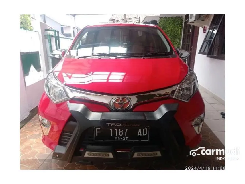Jual Mobil Toyota Calya 2017 G 1.2 di DKI Jakarta Automatic MPV Merah Rp 107.000.000