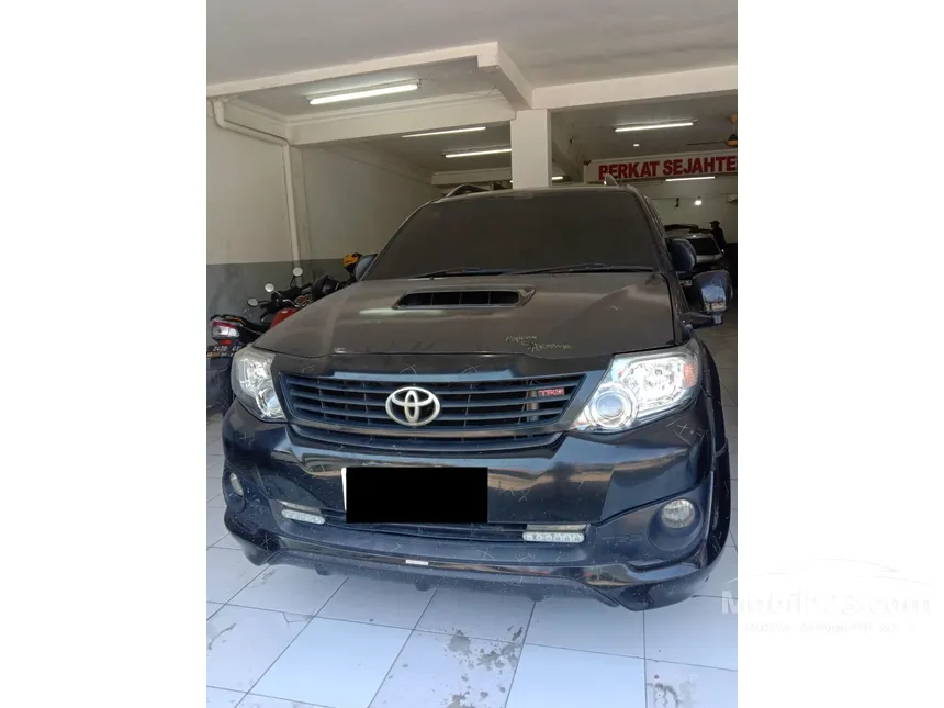 Jual Mobil Toyota Fortuner 2013 G TRD 2.5 di Jawa Timur Automatic SUV Hitam Rp 245.000.005