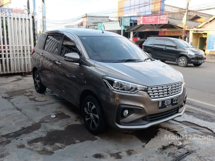 Jual Mobil Suzuki Ertiga 2019 GX 1.5 di Banten Automatic MPV Abu