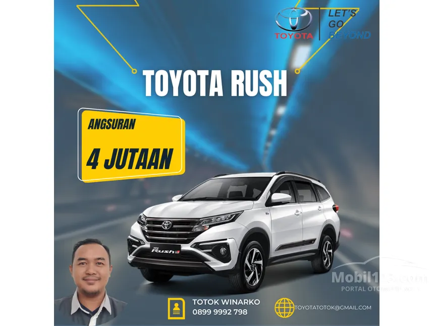 Jual Mobil Toyota Rush 2024 G 1.5 di DKI Jakarta Automatic SUV Putih Rp 260.000.000