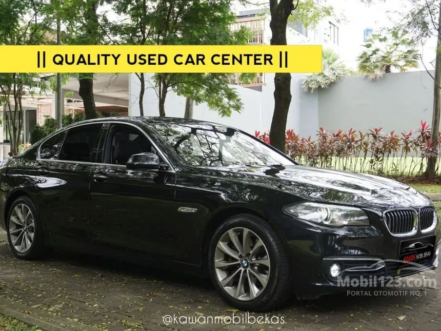 Jual Mobil BMW 520i 2015 Luxury 2.0 di DKI Jakarta Automatic Sedan Hitam Rp 305.000.000