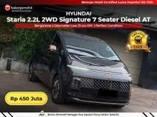 2021 Hyundai Staria 2.2 Signature 7 MPV Seater Diesel 2021 2022 [ LOW KM 31RB ]