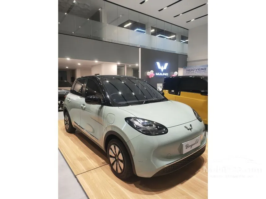 Jual Mobil Wuling Binguo EV 2024 410 Premium Range AC/DC di DKI Jakarta Automatic Hatchback Putih Rp 346.300.000