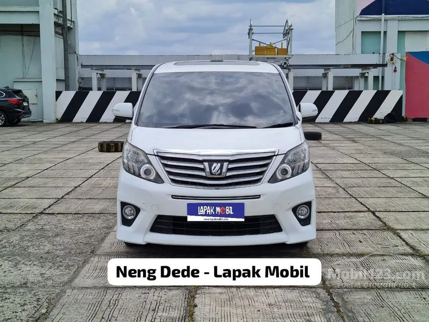 Jual Mobil Toyota Alphard 2012 SC 2.4 di DKI Jakarta Automatic MPV Putih Rp 305.000.000