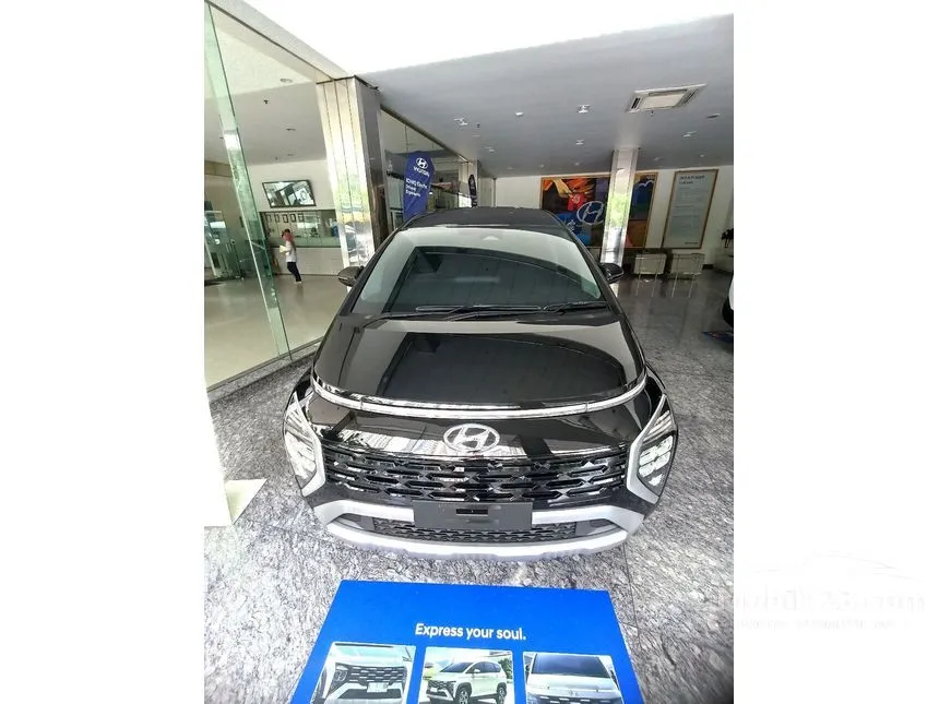 Jual Mobil Hyundai Stargazer 2024 Prime 1.5 di Banten Automatic Wagon Hitam Rp 293.900.000