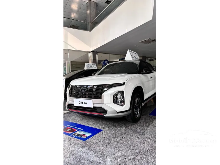 Jual Mobil Hyundai Creta 2024 Prime 1.5 di DKI Jakarta Automatic Wagon Putih Rp 362.000.000