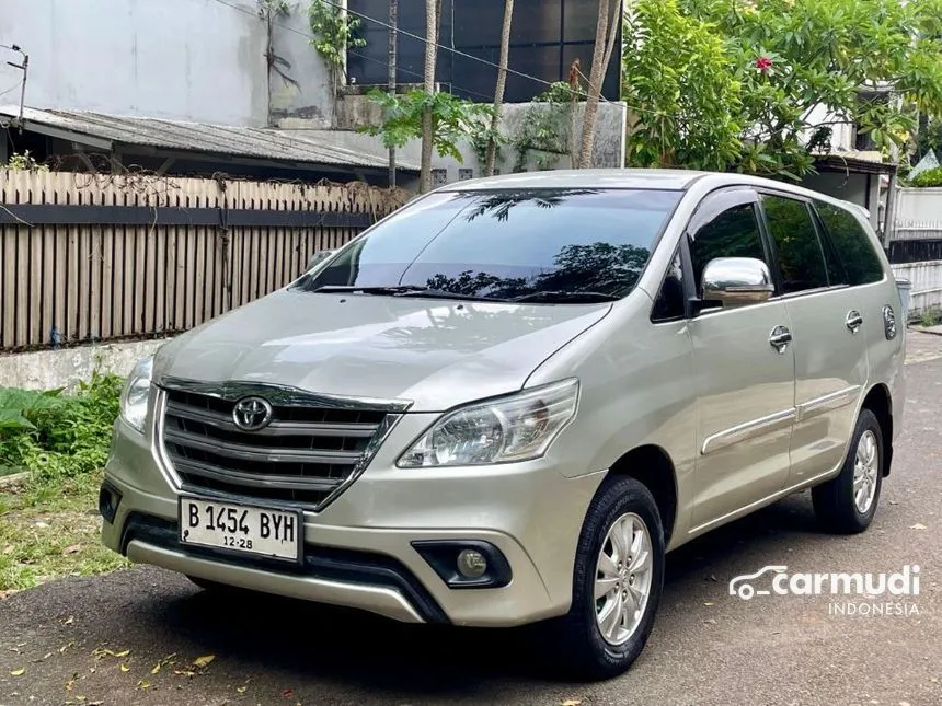 Jual Mobil Toyota Kijang Innova 2013 G 2.0 di DKI Jakarta Automatic MPV Silver Rp 160.000.000