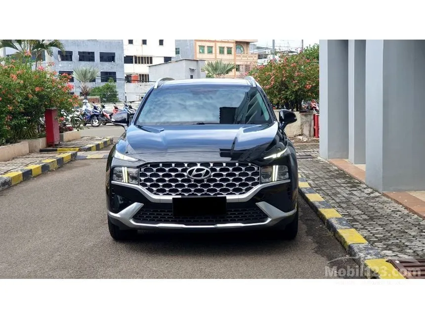 Jual Mobil Hyundai Santa Fe 2021 Prime 2.5 di DKI Jakarta Automatic SUV Hitam Rp 394.000.000