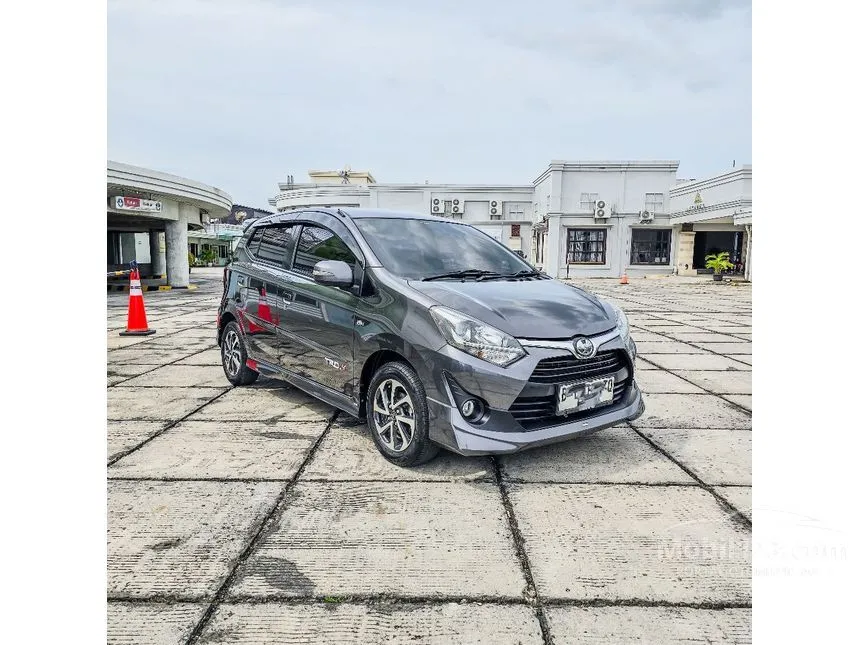 Jual Mobil Toyota Agya 2018 TRD 1.2 di DKI Jakarta Automatic Hatchback Abu