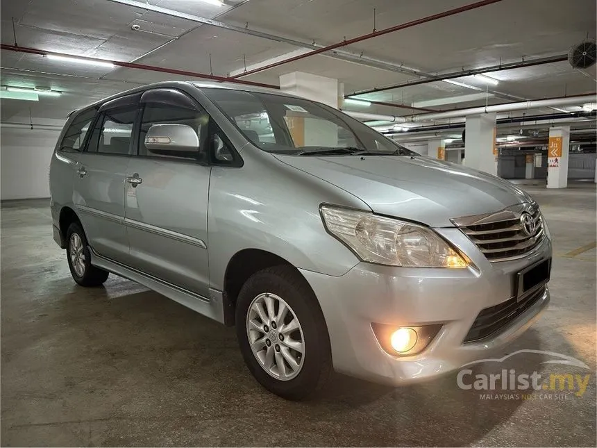 2012 Toyota Innova G MPV