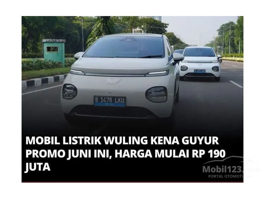Jual Mobil Wuling Binguo EV 2024 410Km Premium Range di Banten Automatic Hatchback Lainnya Rp 352.000.000
