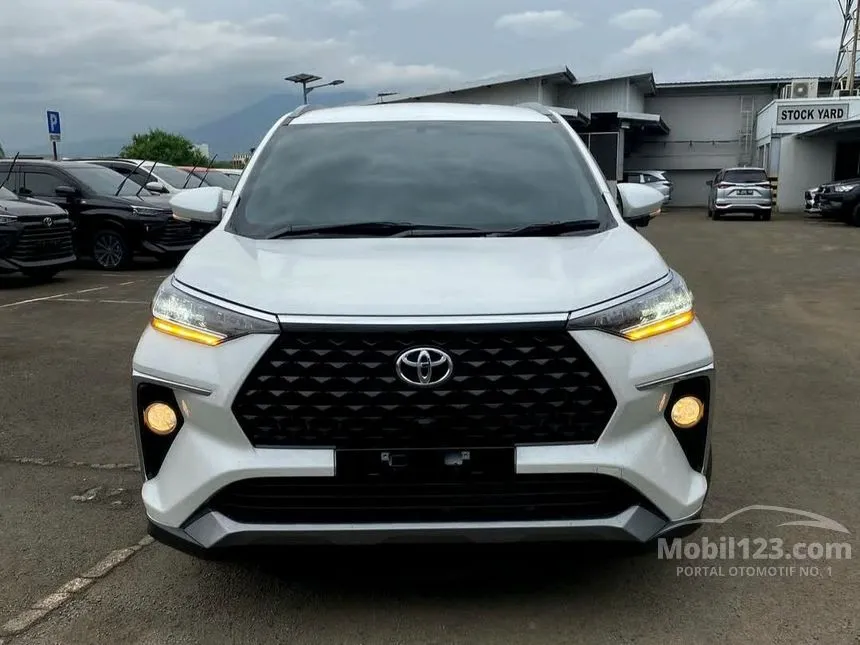 Jual Mobil Toyota Veloz 2024 1.5 di Lampung Manual MPV Putih Rp 241.000.000