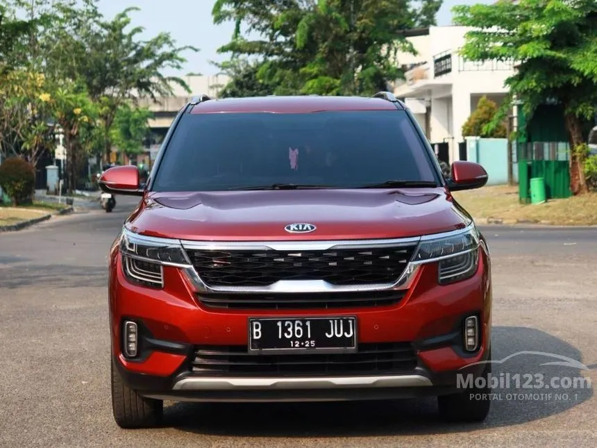 Jual Mobil KIA Seltos 2020 EX+ 1.4 di Banten Automatic Wagon Merah Rp 235.000.000