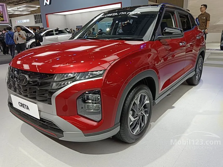 Jual Mobil Hyundai Creta 2024 Prime 1.5 di Banten Automatic Wagon Merah Rp 345.000.000
