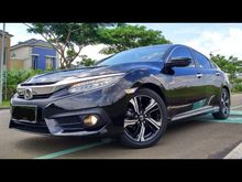 Honda civic TURBO 2016 hitam tgn`01 TERAWAT