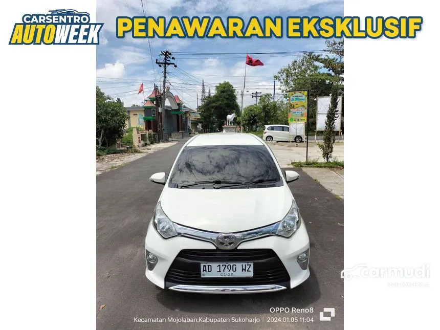 Jual Mobil Toyota Calya 2018 G 1.2 di Jawa Tengah Manual MPV Putih Rp 115.000.000