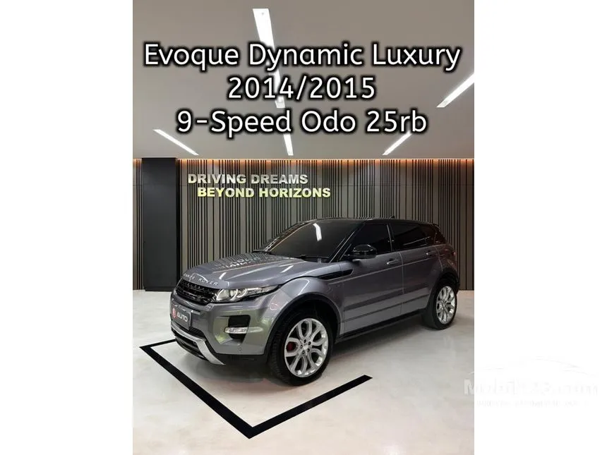 Jual Mobil Land Rover Range Rover Evoque 2014 Dynamic Si4 2.0 di DKI Jakarta Automatic SUV Abu