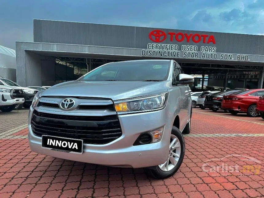 2019 Toyota Innova G MPV