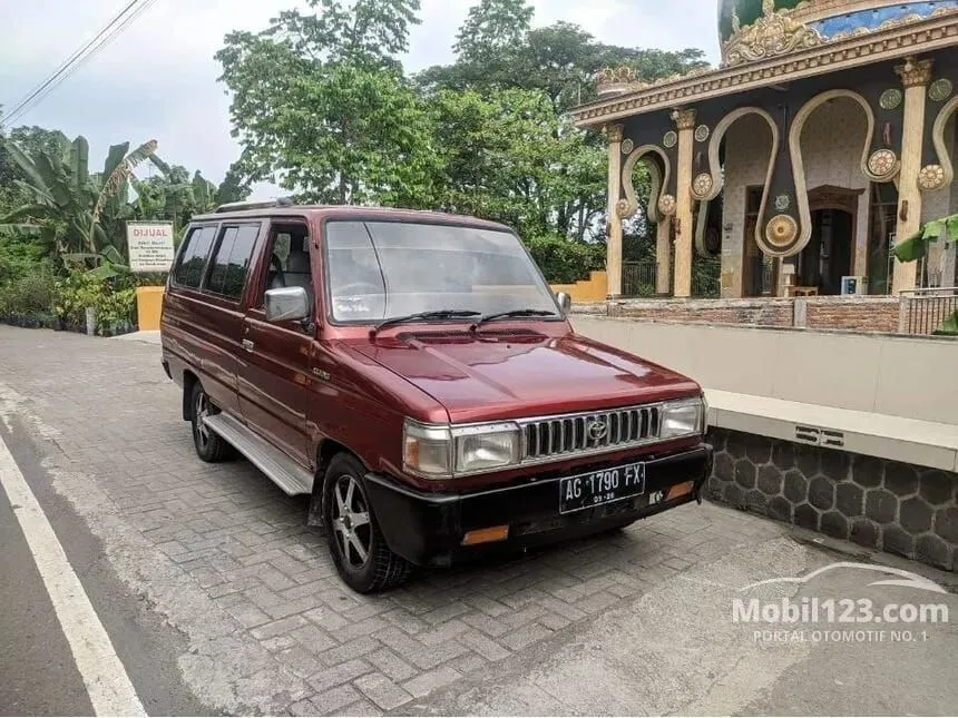 Jual Mobil Toyota Kijang 1991 1.5 di Jawa Timur Manual MPV Minivans Merah Rp 27.000.000