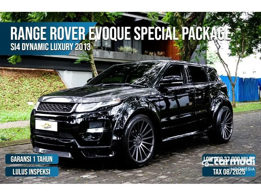 Jual Mobil Land Rover Range Rover Evoque 2013 Dynamic Luxury Si4 2.0 di Banten Automatic SUV Hitam Rp 299.000.000
