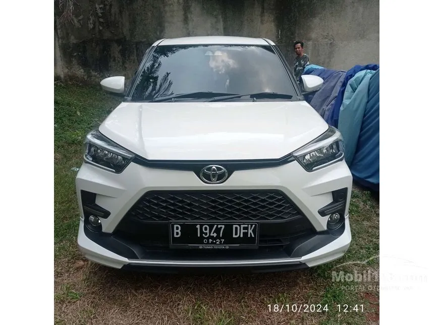Jual Mobil Toyota Raize 2021 GR Sport TSS (2 Tone) 1.0 di Banten Automatic SUV Putih Rp 209.000.000