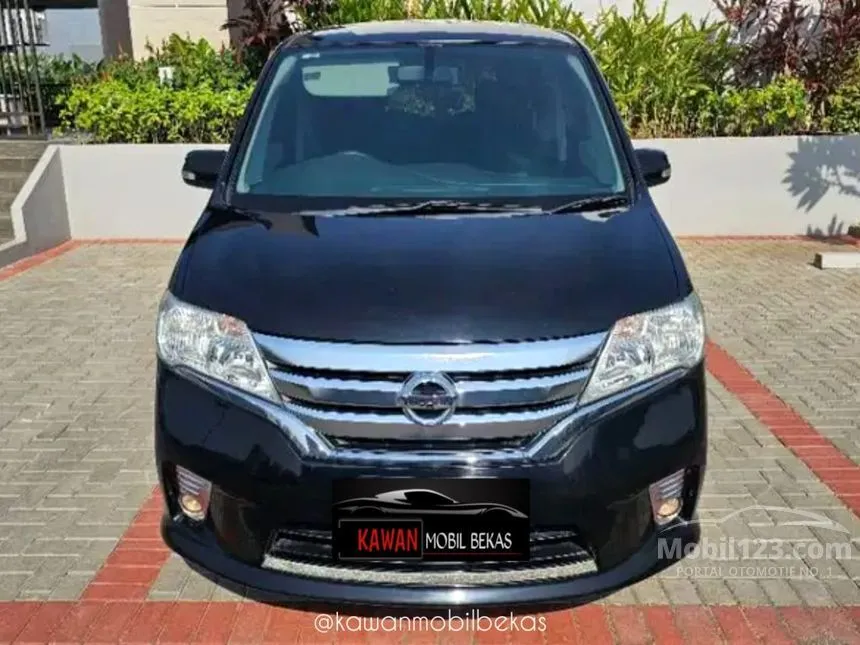 Jual Mobil Nissan Serena 2014 Highway Star 2.0 di Banten Automatic MPV Hitam Rp 140.000.000