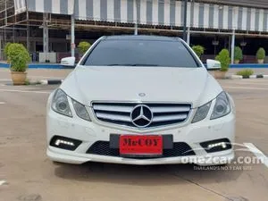 2011 Mercedes-Benz E200 1.8 BlueEFFICIENCY Coupe