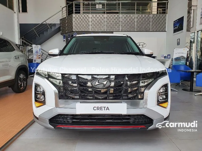 Jual Mobil Hyundai Creta 2024 Prime 1.5 di Banten Automatic Wagon Putih Rp 385.000.000