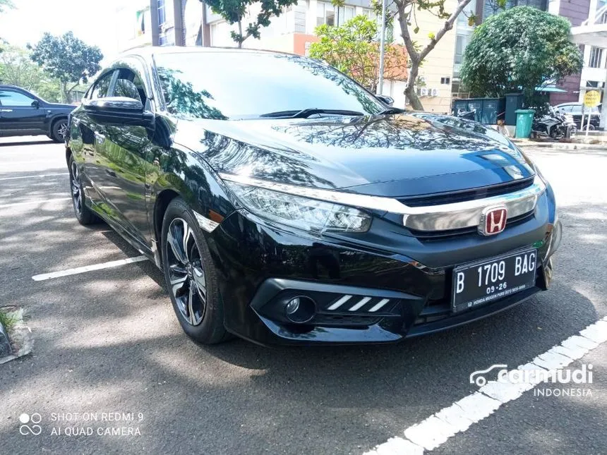 Jual Mobil Honda Civic 2016 ES 1.5 di DKI Jakarta Automatic Sedan Hitam Rp 298.000.000