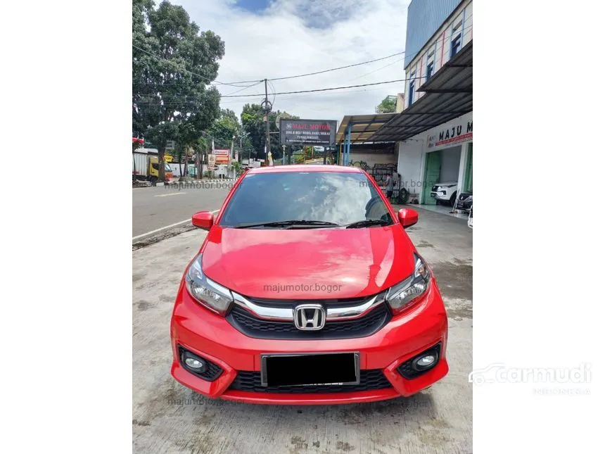 Jual Mobil Honda Brio 2022 Satya E 1.2 di Jawa Barat Automatic Hatchback Merah Rp 165.000.000
