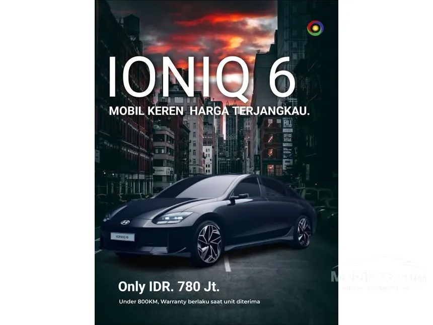 Jual Mobil Hyundai IONIQ 6 2023 di Jawa Barat Automatic Fastback Hitam Rp 800.000.000