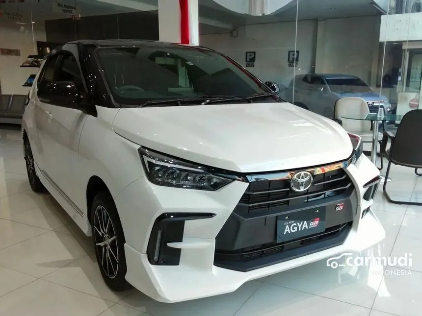 Jual Mobil Toyota Agya 2024 GR Sport 1.2 di Jawa Barat Automatic Hatchback Putih Rp 194.400.000