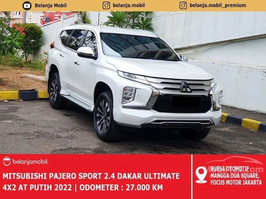 Jual Mobil Mitsubishi Pajero Sport 2022 Dakar Ultimate 4X2 2.4 di DKI Jakarta Automatic SUV Putih Rp 505.000.000