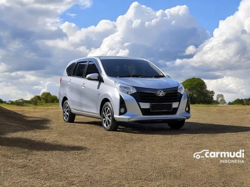 Jual Mobil Toyota Calya 2021 G 1.2 di Jawa Timur Manual MPV Abu