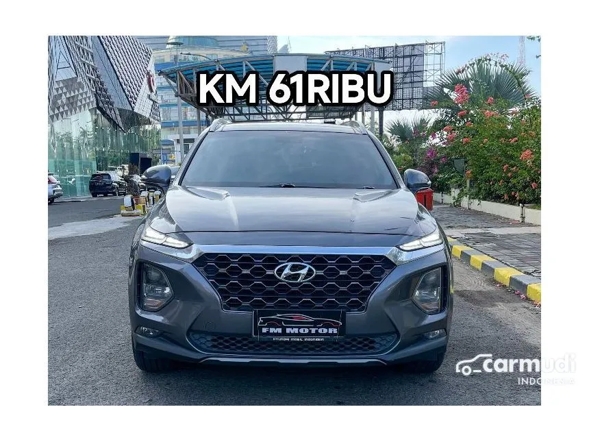 Jual Mobil Hyundai Santa Fe 2019 XG CRDi 2.2 di DKI Jakarta Automatic SUV Abu