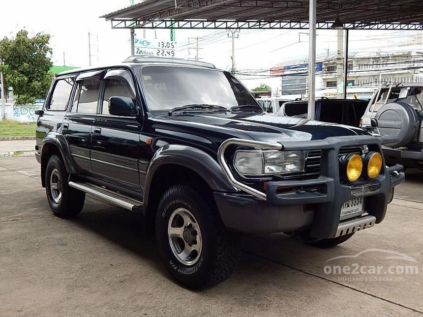 Toyota Land Cruiser 1997 80 Vx Limited 4.5 เกียร์อัตโนมัติ สีเขียว 