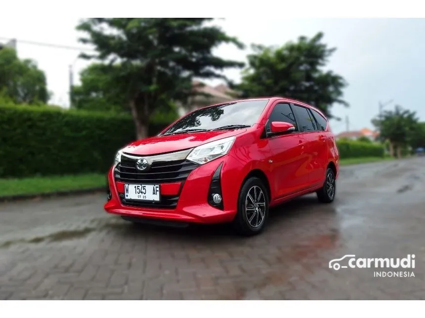 Jual Mobil Toyota Calya 2020 G 1.2 di Jawa Timur Automatic MPV Merah Rp 135.000.000