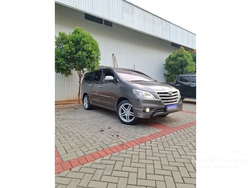 Jual Mobil Toyota Kijang Innova 2013 G Luxury 2.0 di DKI Jakarta Automatic MPV Abu