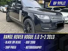 2013 Land Rover Range Rover 5.0 Autobiography SUV Black on Beige Hitam Vogue 2+2 RR