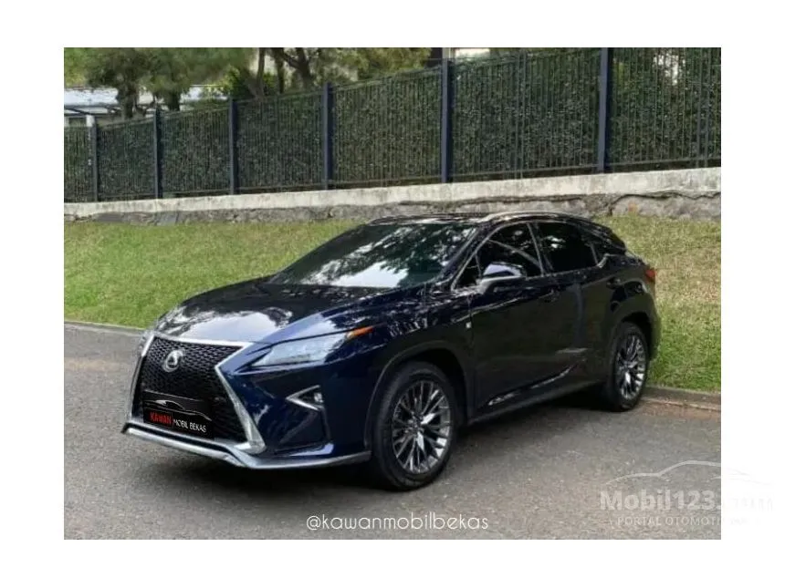 Jual Mobil Lexus RX 350 2016 F Sport 3.5 di DKI Jakarta Automatic SUV Biru Rp 825.000.000