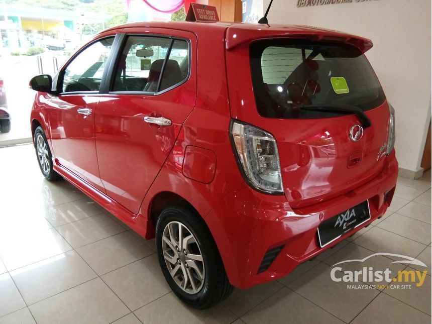 Perodua Axia 2017 SE 1.0 in Penang Automatic Hatchback Red 