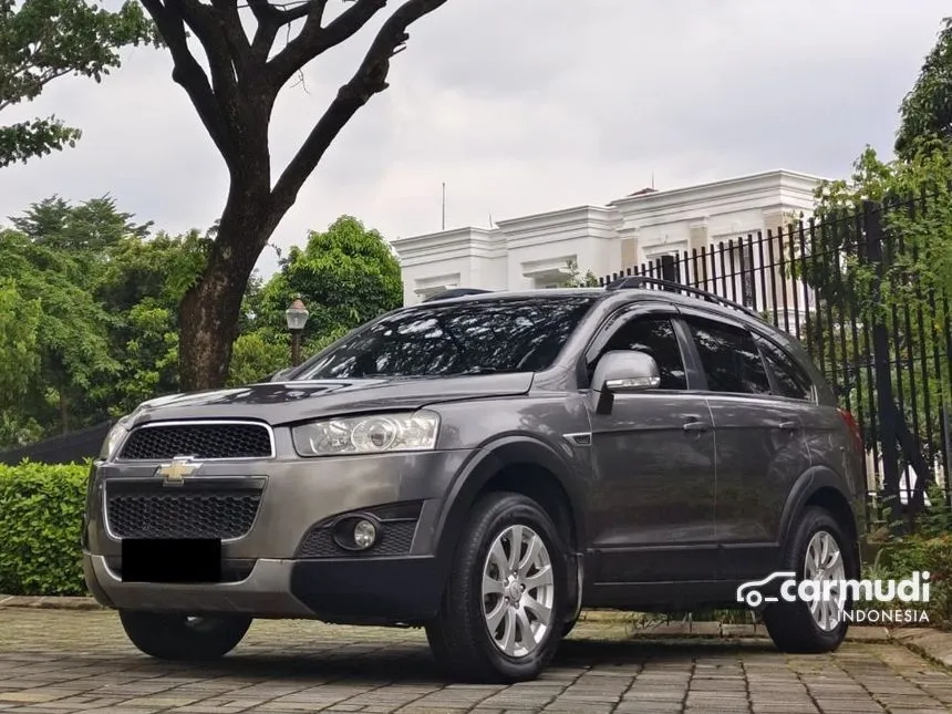Jual Mobil Chevrolet Captiva 2013 2.0 di Banten Automatic SUV Abu