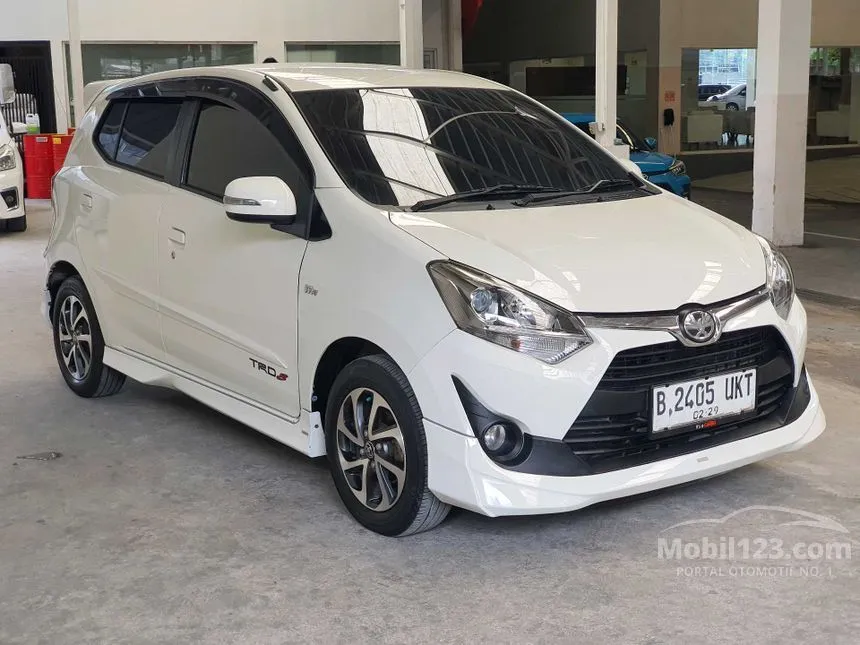 Jual Mobil Toyota Agya 2019 TRD 1.2 di DKI Jakarta Automatic Hatchback Putih Rp 123.000.000