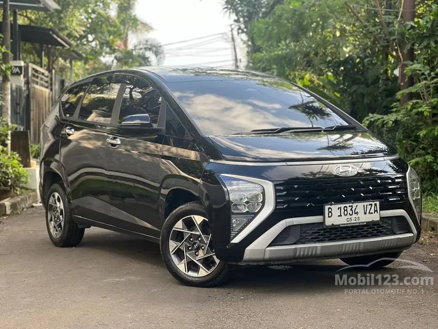 Jual Mobil Hyundai Stargazer 2023 Prime 1.5 di DKI Jakarta Automatic MPV Hitam Rp 225.000.000