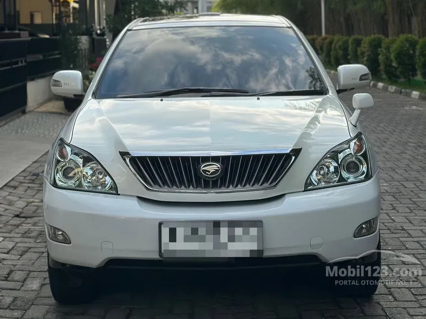 Jual Mobil Toyota Harrier 2013 240G Premium 2.4 di DKI Jakarta Automatic SUV Putih Rp 230.000.000