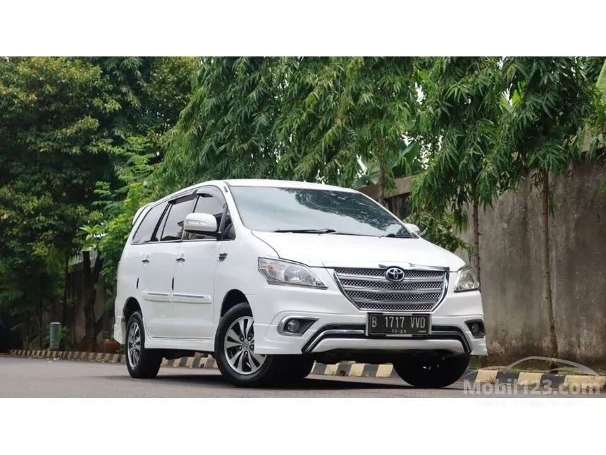 Jual Mobil Toyota Kijang Innova 2015 G Luxury 2.0 di DKI Jakarta Automatic MPV Putih Rp 175.000.000
