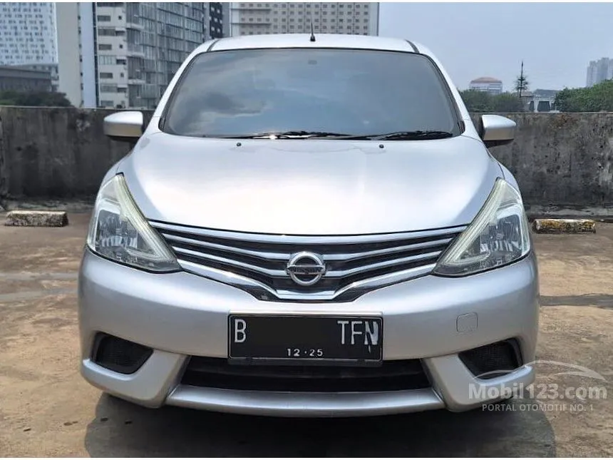Jual Mobil Nissan Grand Livina 2015 SV 1.5 di Banten Manual MPV Silver Rp 100.000.000