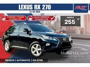 2013 Lexus RX 270 2.7 SUV AT PANORAMIC LOW KM.57RB & PAJAK PANJANG